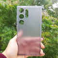 Fluted Texture MagSafe Matte Case for Samsung S23 Ultra - Ktusu