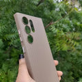 Fluted Texture Silicone Soft Touch PC Hard Case for Samsung S24 - Ktusu