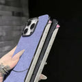 Frameless Shiny Hard Fabric Case for iPhone 15 - Ktusu