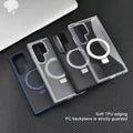Frosted Magnetic MagSafe KickStand Matte Hard Case for Samsung S23 Ultra - Ktusu