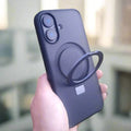 Frosted Magsafe Kickstand Matte Hard Case for iPhone 16 Pro - Ktusu
