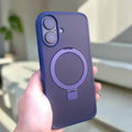 Frosted Magsafe Kickstand Matte Hard Case for iPhone 16 Pro - Ktusu