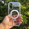 Frosted Magsafe Kickstand Matte Hard Case for iPhone 16 Pro - Ktusu