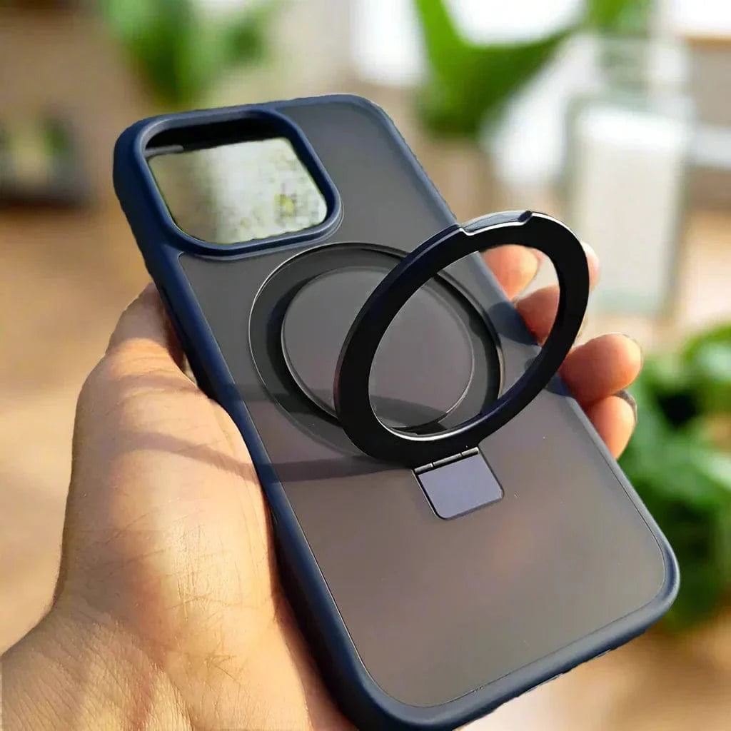 Frosted Magsafe Kickstand Matte Hard Case for iPhone 16 Pro - Ktusu