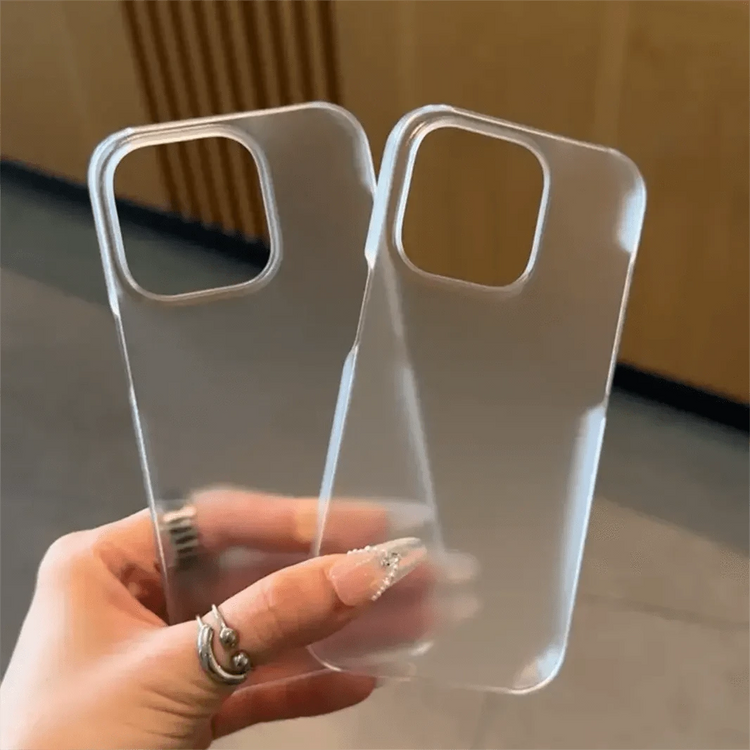 Frosted Slim Matte Half Case for iPhone 16 - Ktusu