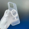 Frosted Ultra-Thin Slim Matte Magsafe Hard Case for iPhone 15 - Ktusu