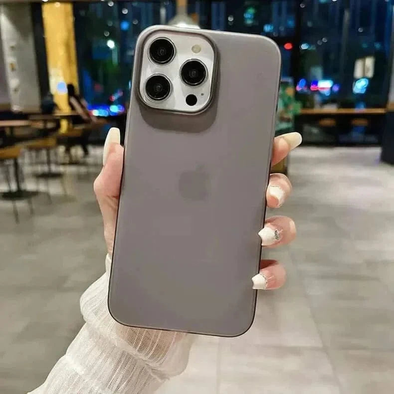 Frosted Ultra-Thin Slim Matte Magsafe Hard Case for iPhone 15 - Ktusu