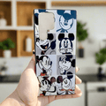 Glass Print Soft Edges Hard Case Cover for Samsung S22 Plus - Ktusu