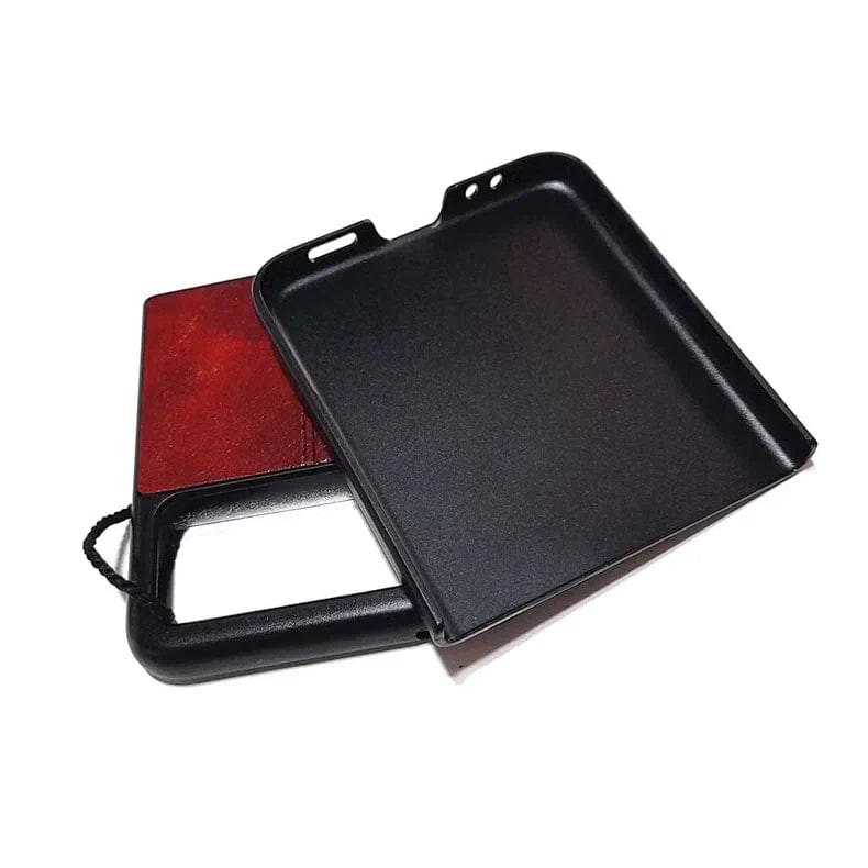 Glossy Stitched Leather Case for Samsung Z Flip4 - Ktusu