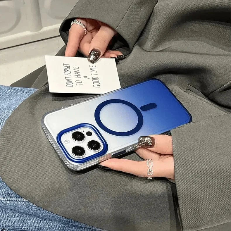 Gradient Frosted Magsafe Hard Case for iPhone 16 - Ktusu