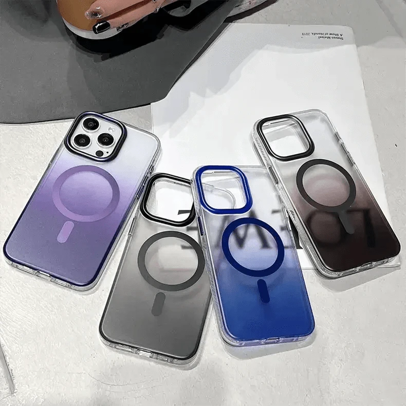Gradient Frosted Magsafe Hard Case for iPhone 16 - Ktusu