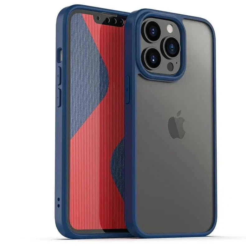 Guardian Series Matte Finish Hard Case for iPhone 12 Pro Max iPhone 12 Pro Max / Blue - Ktusu