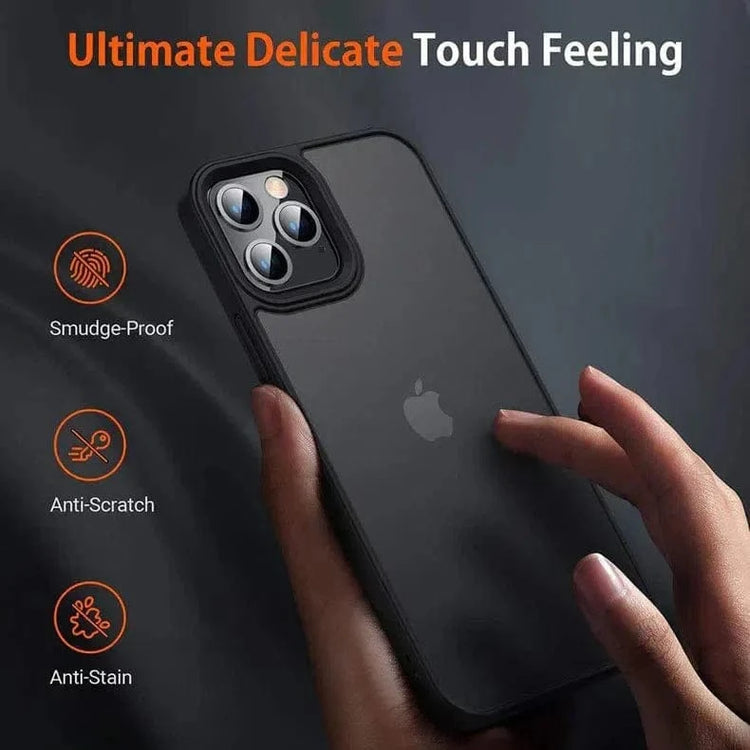 Guardian Series Matte Finish Hard Case for iPhone 13 Pro iPhone 13 Pro / Black - Ktusu