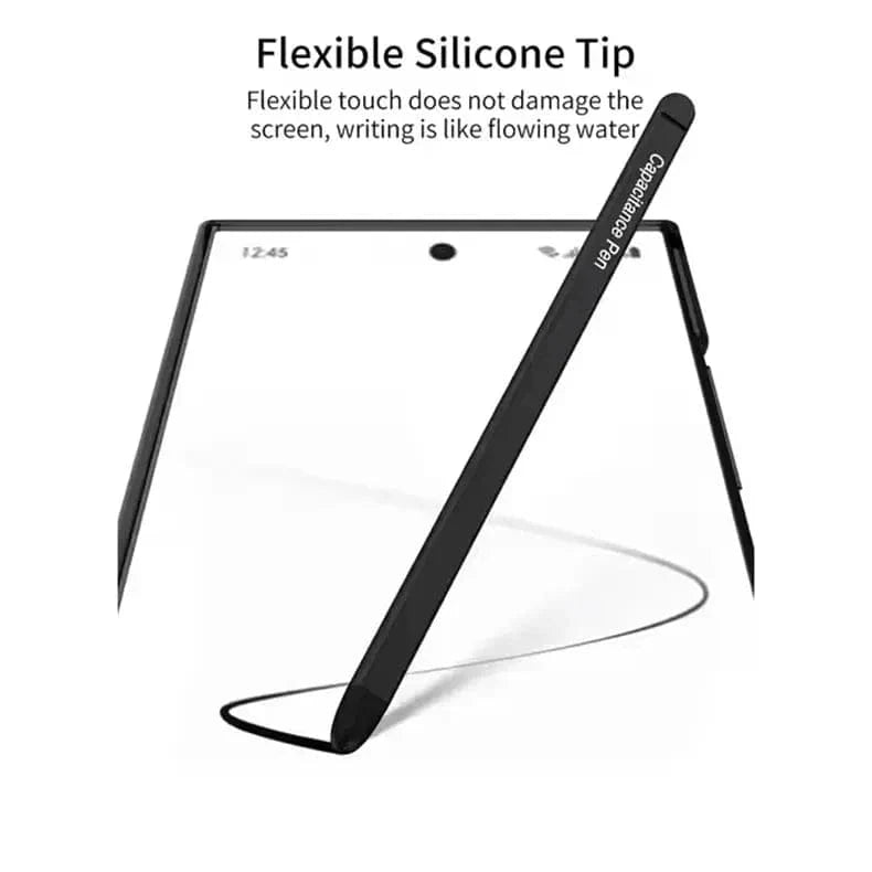 Hidden Bracket Kickstand Matte Hard with Pen Case for Samsung S24 Ultra Samsung S24 Ultra / Black - Ktusu