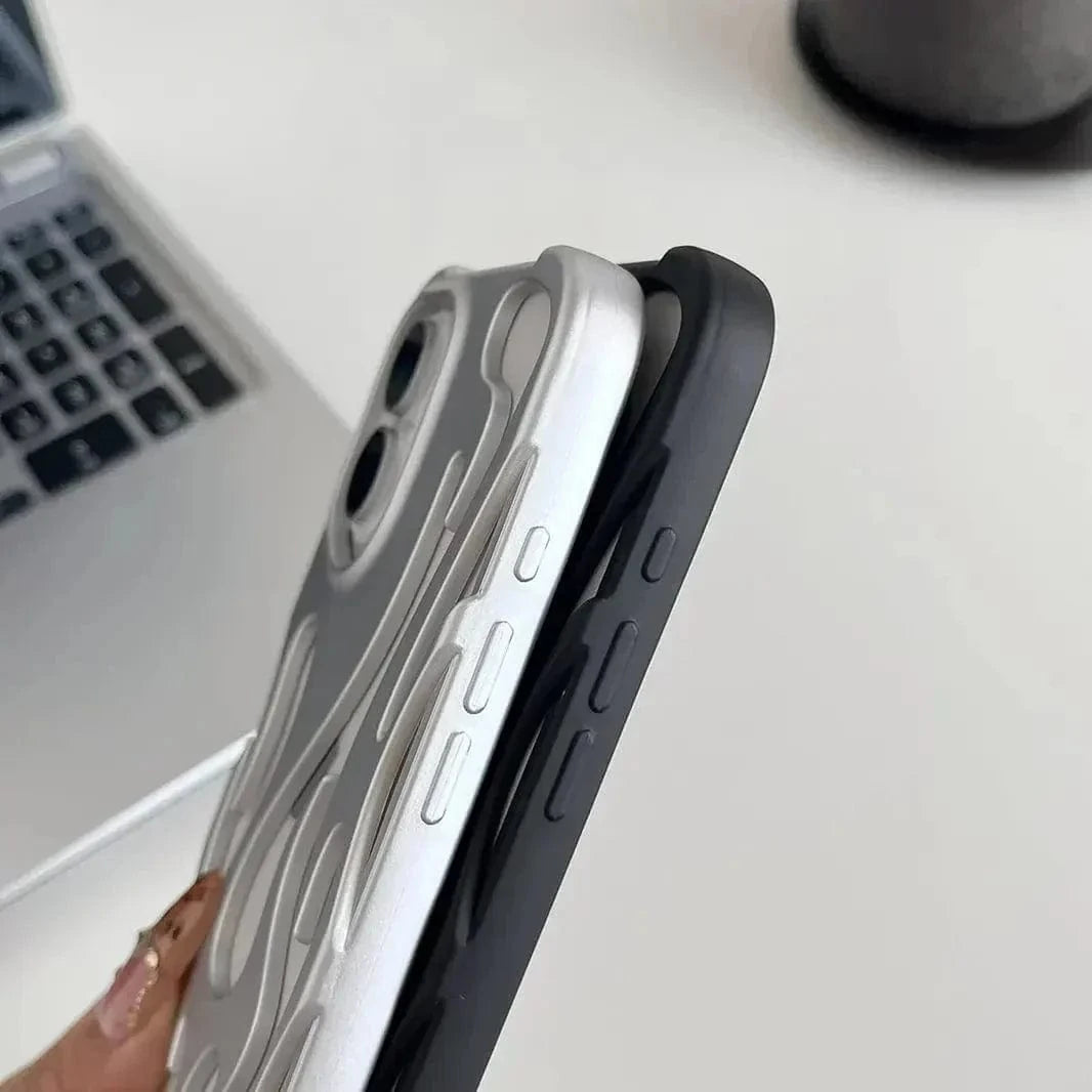 Hollow Flame Soft Case for iPhone 15 Pro - Ktusu