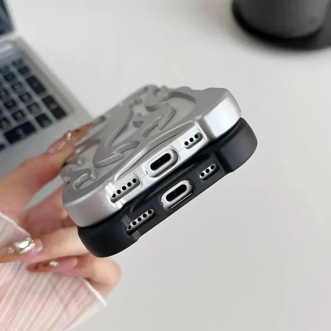 Hollow Flame Soft Case for iPhone 15 Pro - Ktusu