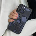 Hollow Skull Soft Case for iPhone 12 | 12 Pro iPhone 12 | 12 Pro / Black - Ktusu