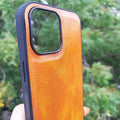 Huanmin Leather Texture Hard Case for iPhone 14 Pro Max - Ktusu