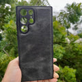 Huanmin PU Leather Hard Case for Samsung Note 20 Samsung Note 20 / Green - Ktusu