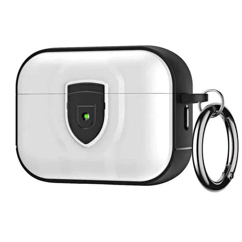 Hybrid TPU PC Lock Clip Cover for Airpods Pro | Pro 2 Airpods Pro | Pro 2 / White - Ktusu