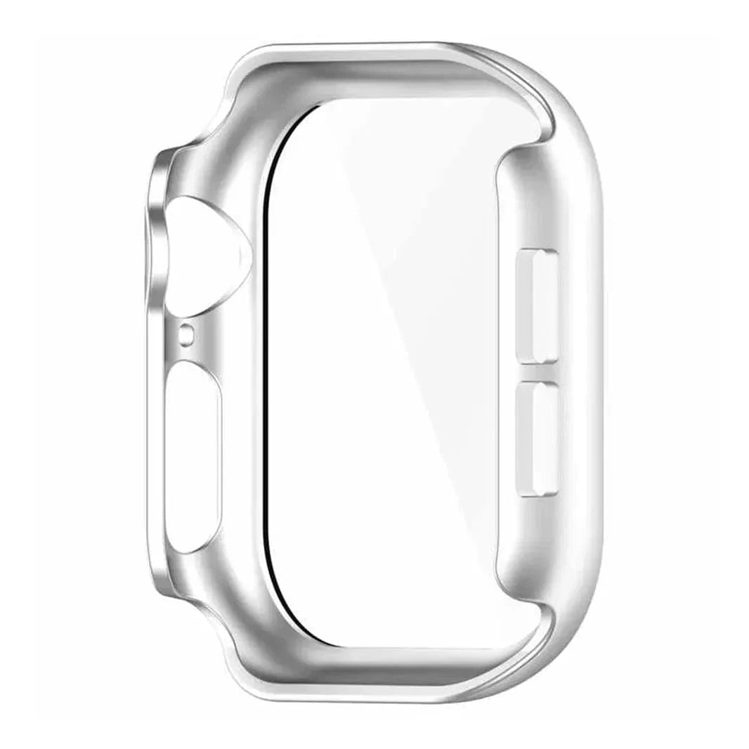 in-build Glass Glossy Cover for Apple Watch 46mm S10 - Ktusu