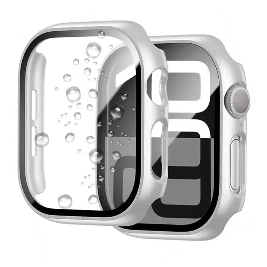 in-build Glass Glossy Cover for Apple Watch 46mm S10 - Ktusu