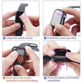 in-build Glass Matte Protective for Apple Watch 42mm S10 - Ktusu