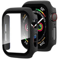 in-build Glass Matte Protective for Apple Watch 46mm S10 46mm Series 10 / Black - Ktusu