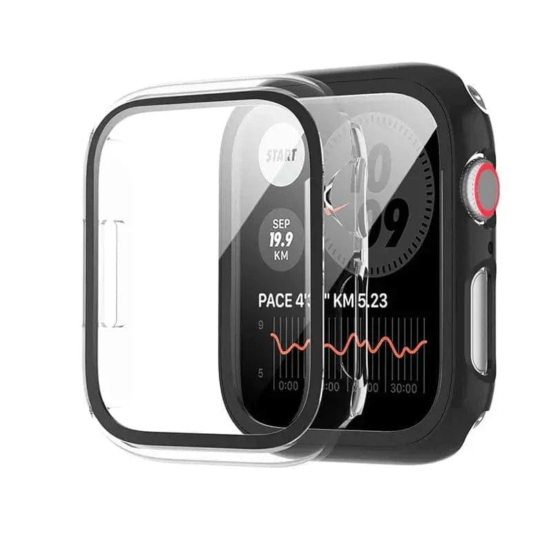 in-build Glass Matte Protective for Apple Watch 46mm S10 46mm Series 10 / Transparent - Ktusu