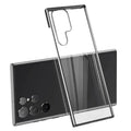 iShock Thin Clear Shiny Case for Samsung S22 Plus Samsung S22 Plus / Black - Ktusu