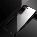 iShock Thin Clear Shiny Case for Samsung S22 Plus Samsung S22 Plus / Black - Ktusu