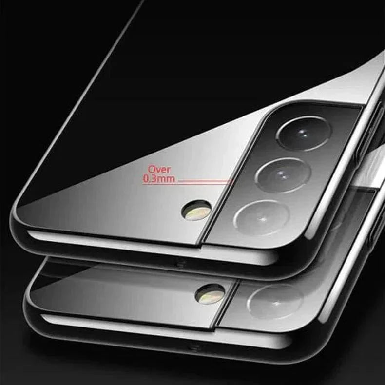 iShock Thin Clear Shiny Case for Samsung S22 Plus Samsung S22 Plus / Black - Ktusu