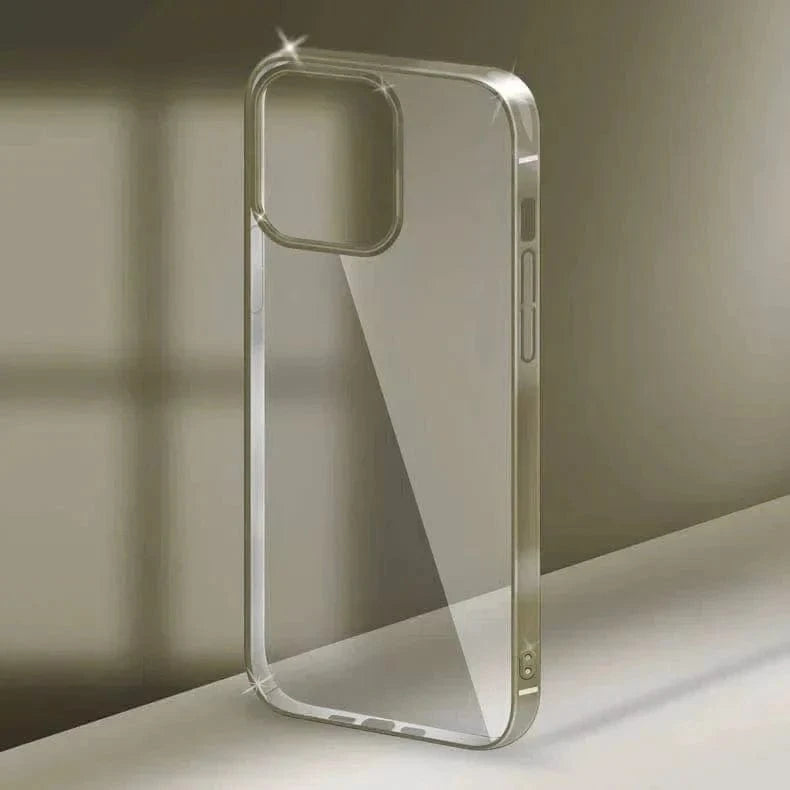 Ishock Ultra Thin Clear Shiny Frame Case for iPhone 12 Pro Max - Ktusu