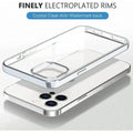 Ishock Ultra Thin Clear Shiny Frame Case for iPhone 12 Pro Max - Ktusu