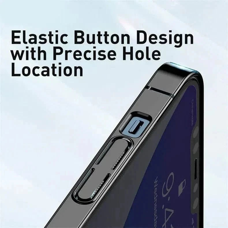 Ishock Ultra Thin Clear Shiny Frame Case for iPhone 12 Pro Max - Ktusu