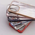 Ishock Ultra Thin Clear Shiny Frame Case for iPhone 12 Pro Max - Ktusu
