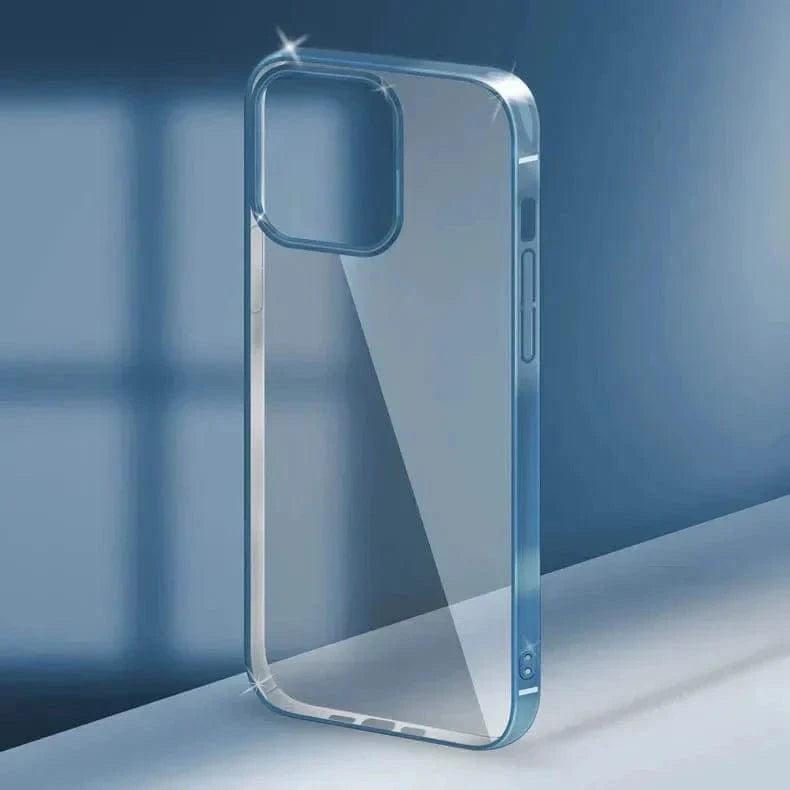 Ishock Ultra Thin Clear Shiny Frame Case for iPhone 12 Pro Max - Ktusu