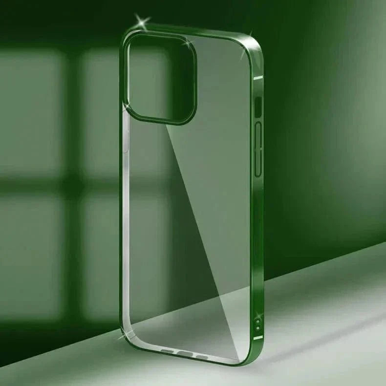 Ishock Ultra Thin Clear Shiny Frame Case for iPhone 12 Pro Max - Ktusu