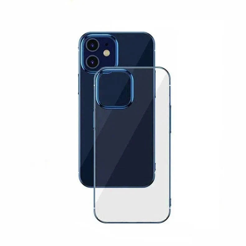 Ishock Ultra Thin Clear Shiny Frame Case for iPhone 12 Pro Max - Ktusu