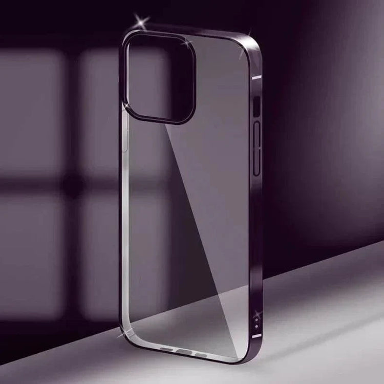 Ishock Ultra Thin Clear Shiny Frame Case for iPhone 13 Pro - Ktusu