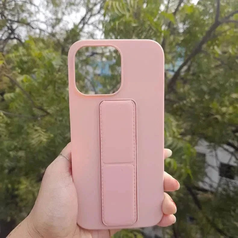 Kickstand Magnetic Hard Case for iPhone 14 Plus iPhone 14 Plus / Peach - Ktusu