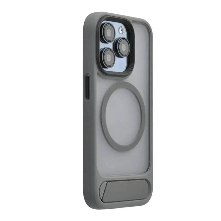 Kickstand Magsafe Hard Case for iPhone 16 Pro iPhone 16 Pro / Black / with magsafe - Ktusu