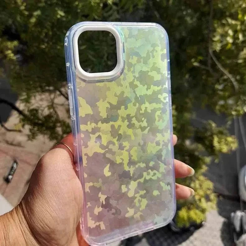 Laser Gradient Printed Hard Case for iPhone 14 Pro Max - Ktusu