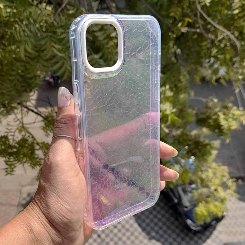 Laser Gradient Printed Hard Case for iPhone 14 Pro Max - Ktusu