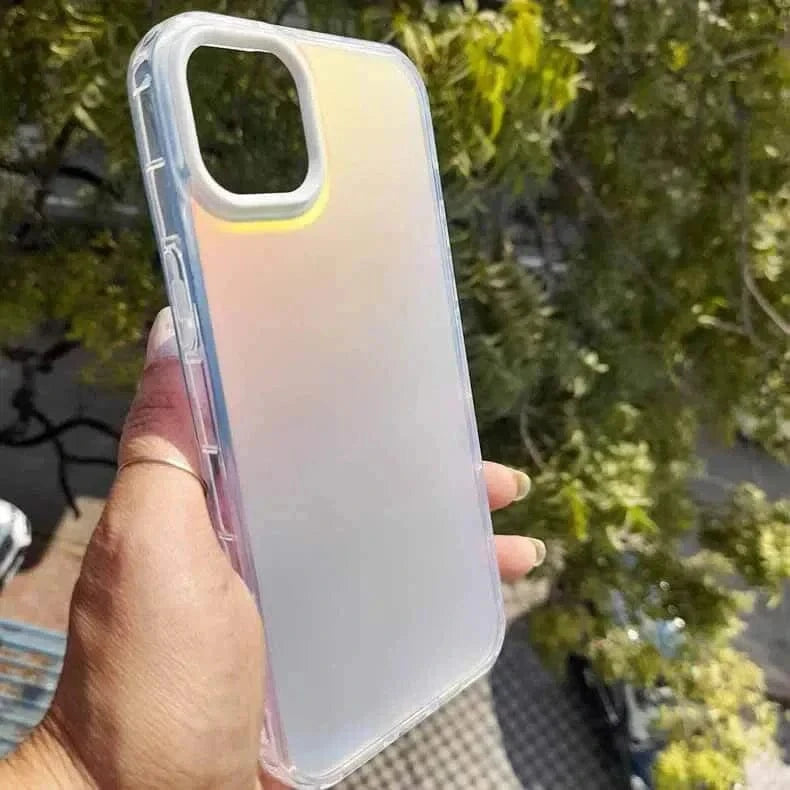 Laser Gradient Printed Hard Case for iPhone 14 Pro Max - Ktusu