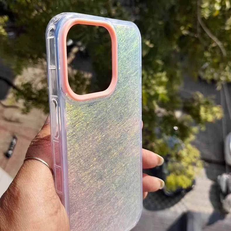 Laser Gradient Printed Hard Case for iPhone 14 Pro Max - Ktusu