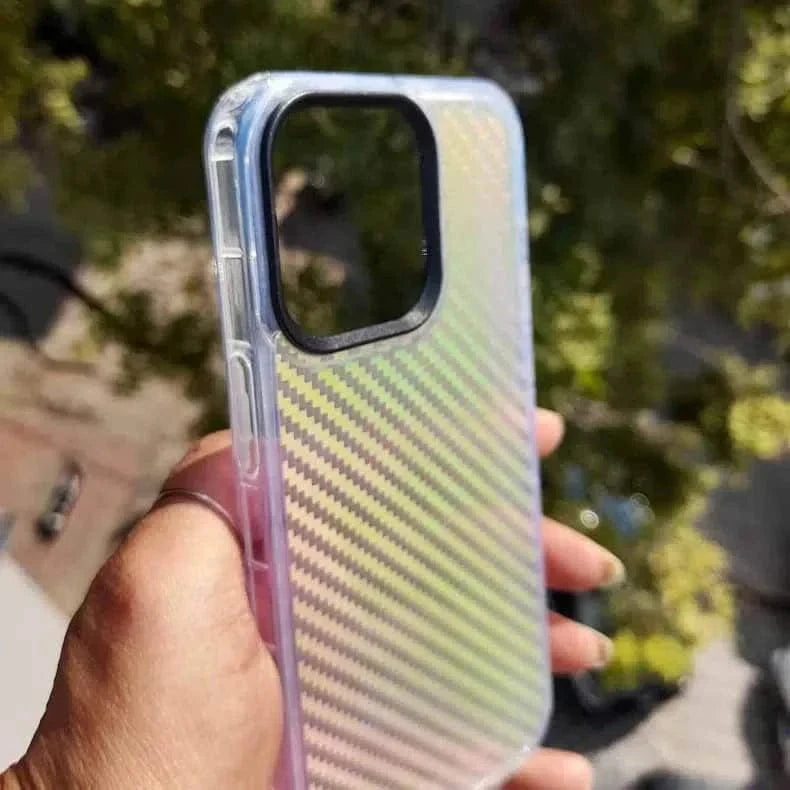 Laser Gradient Printed Hard Case for iPhone 14 Pro Max iPhone 14 Pro Max / Design 4 - Ktusu