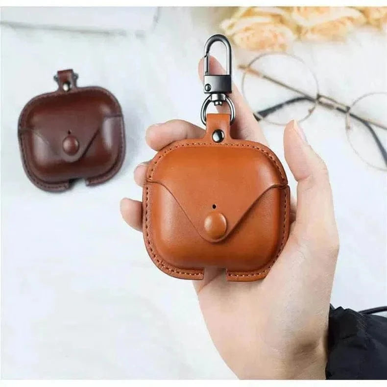 Leather Protective Personalized Waterproof Cover for Airpods Pro | Pro 2 - Ktusu