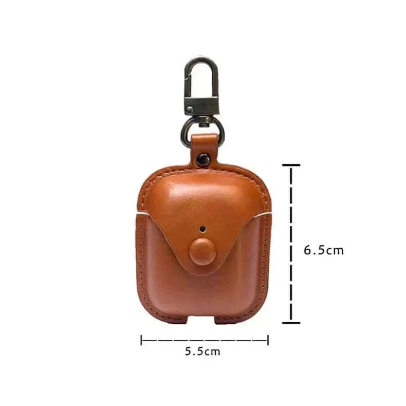 Leather Protective Personalized Waterproof Cover for Airpods Pro | Pro 2 - Ktusu