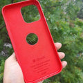 Leather Texture Case With Logo Cut Hard Case for iPhone 14 Pro - Ktusu